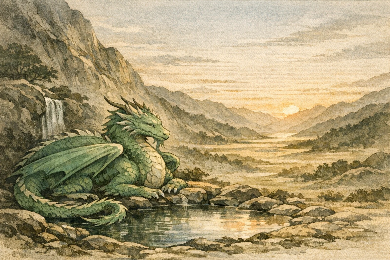 Rhythm Of Return panel 6 for Hexagram 1, The Creative.