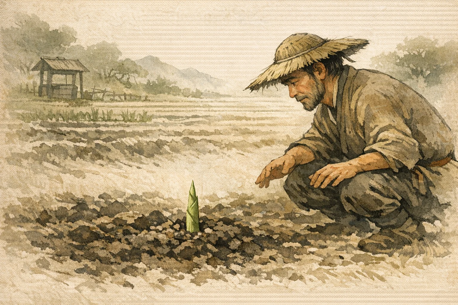 The First Tip panel 2 for Hexagram 3, Difficulty at the Beginning.