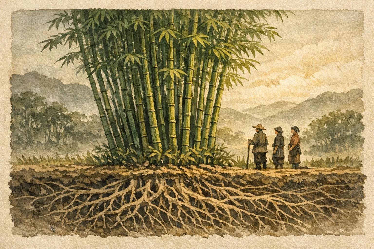 Season That Will Not Break You panel 6 for Hexagram 3, Difficulty at the Beginning.