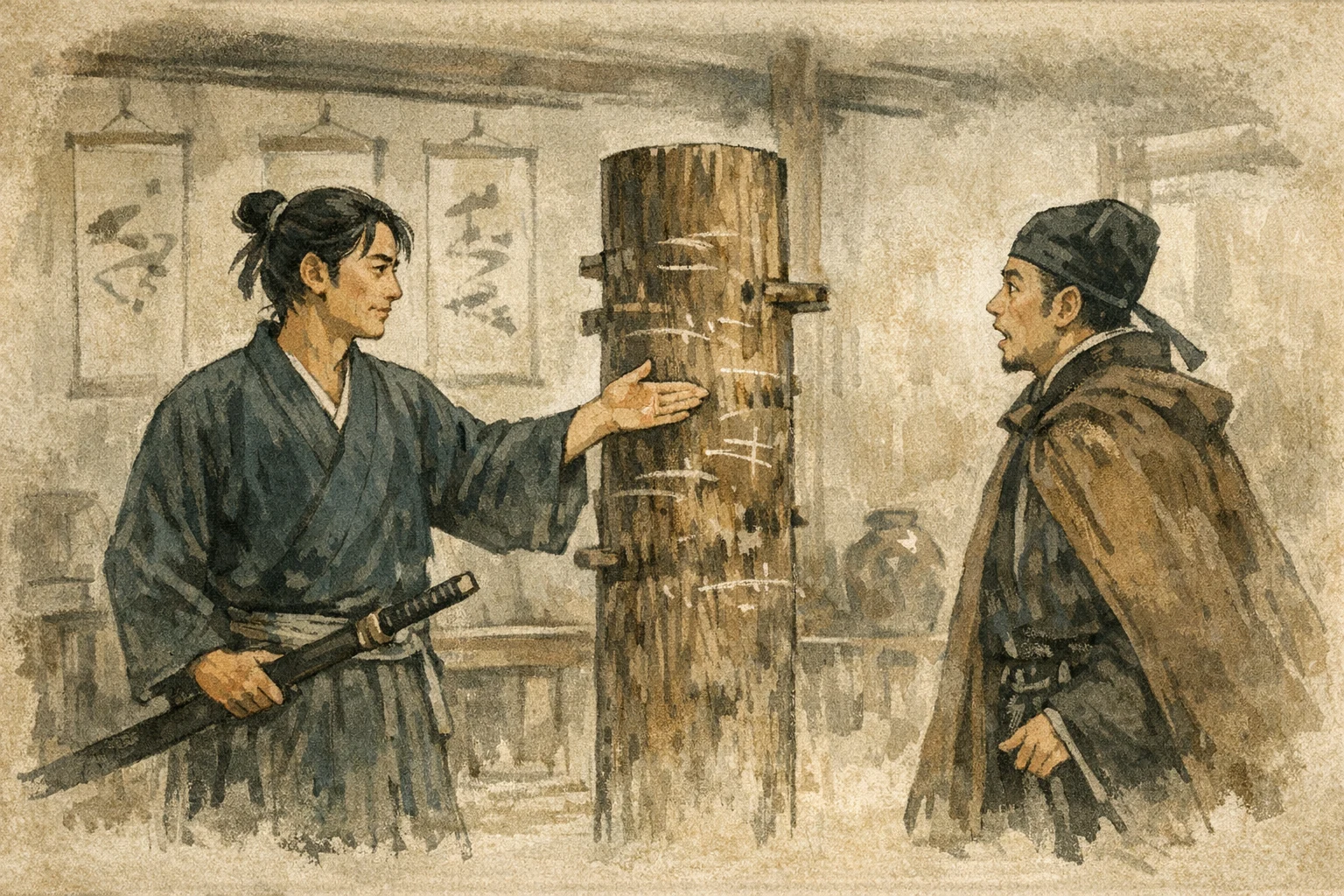 Speaking Of Mistakes panel 3 for Hexagram 15, Modesty.