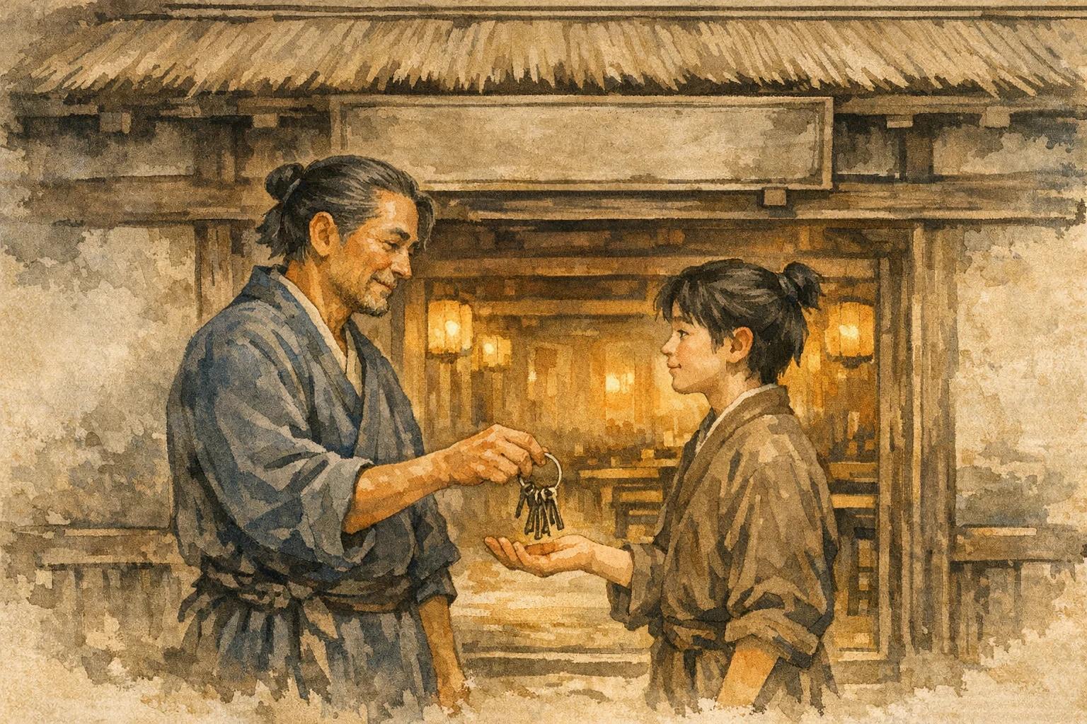 No Shame In Repair panel 6 for Hexagram 18, Work on the Decayed.