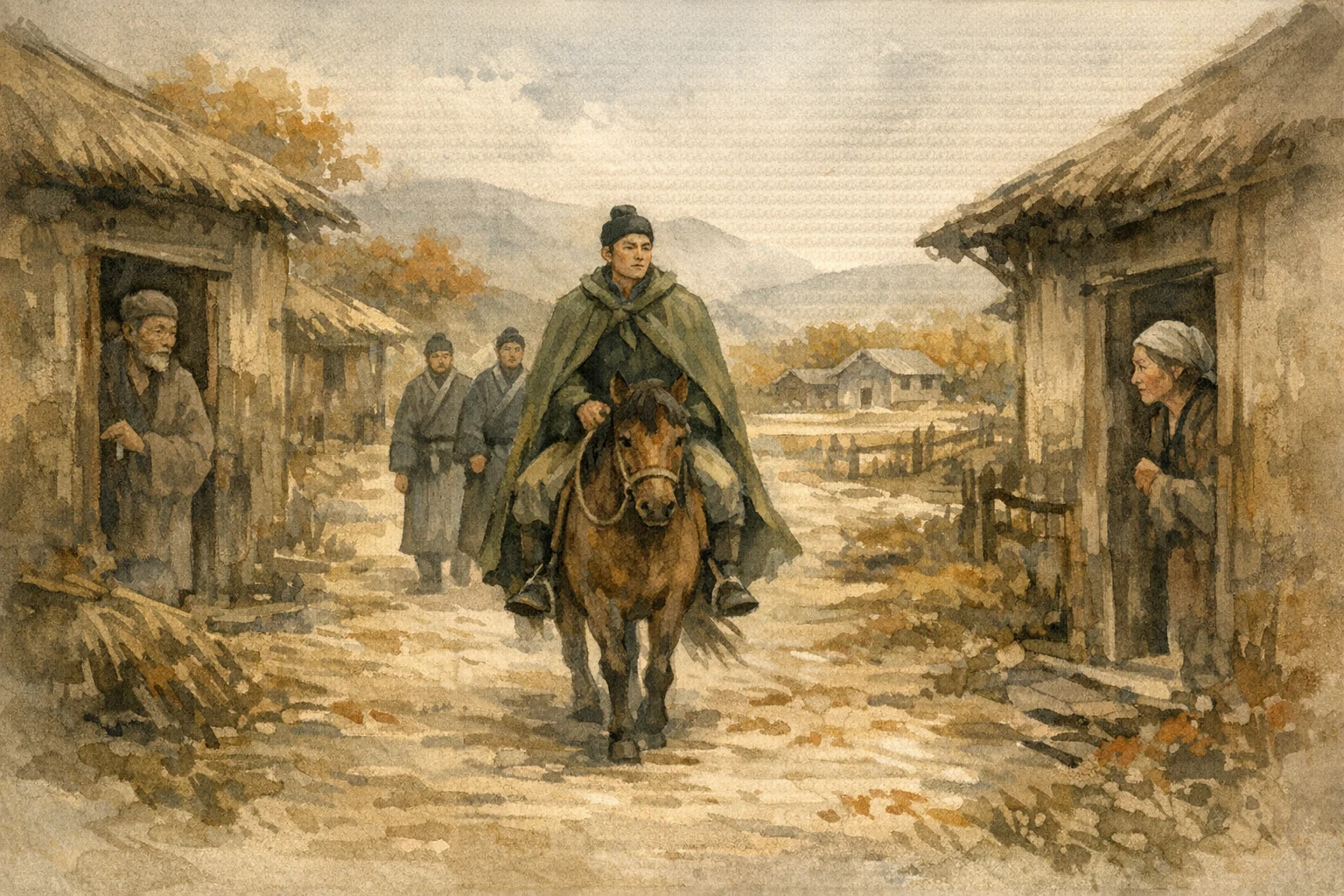 No Proclamations panel 1 for Hexagram 19, Approach.