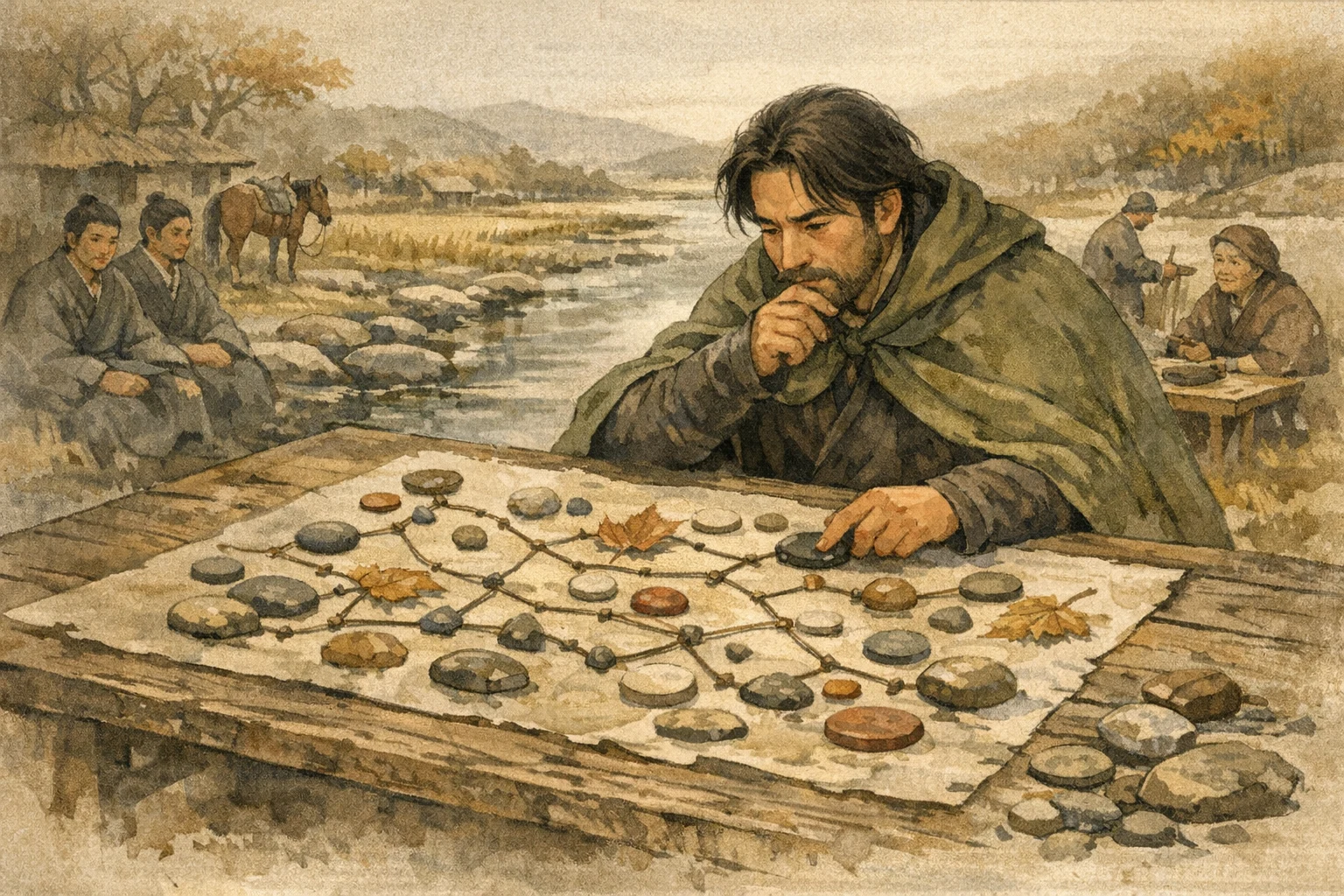 Knowing The Coat panel 5 for Hexagram 19, Approach.