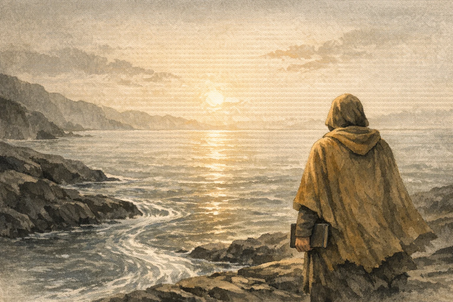 Still Water, Still Arriving panel 6 for Hexagram 29, The Abysmal.