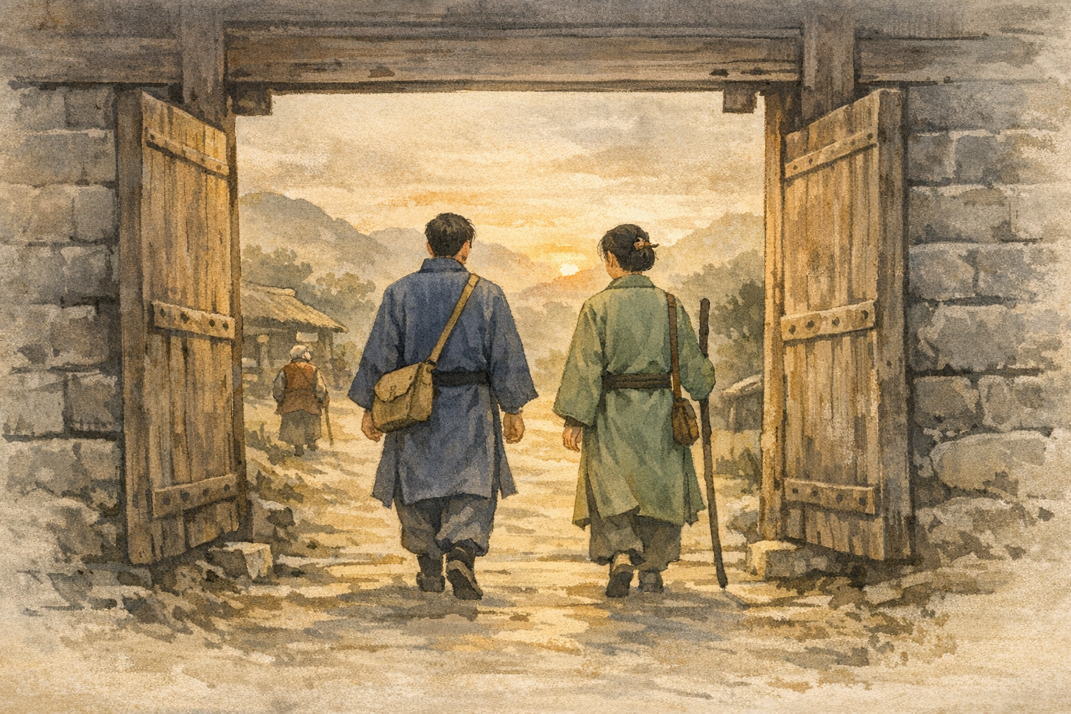 Making Room panel 6 for Hexagram 31, Influence.