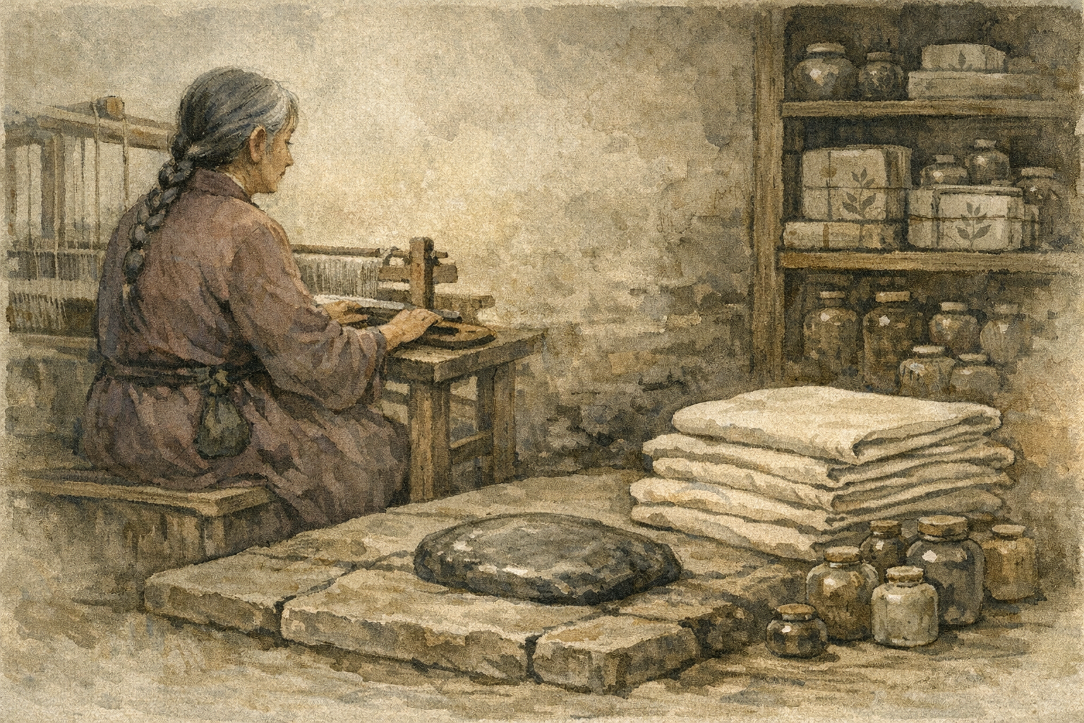 Twelve Years Passing panel 5 for Hexagram 36, Darkening of the Light.