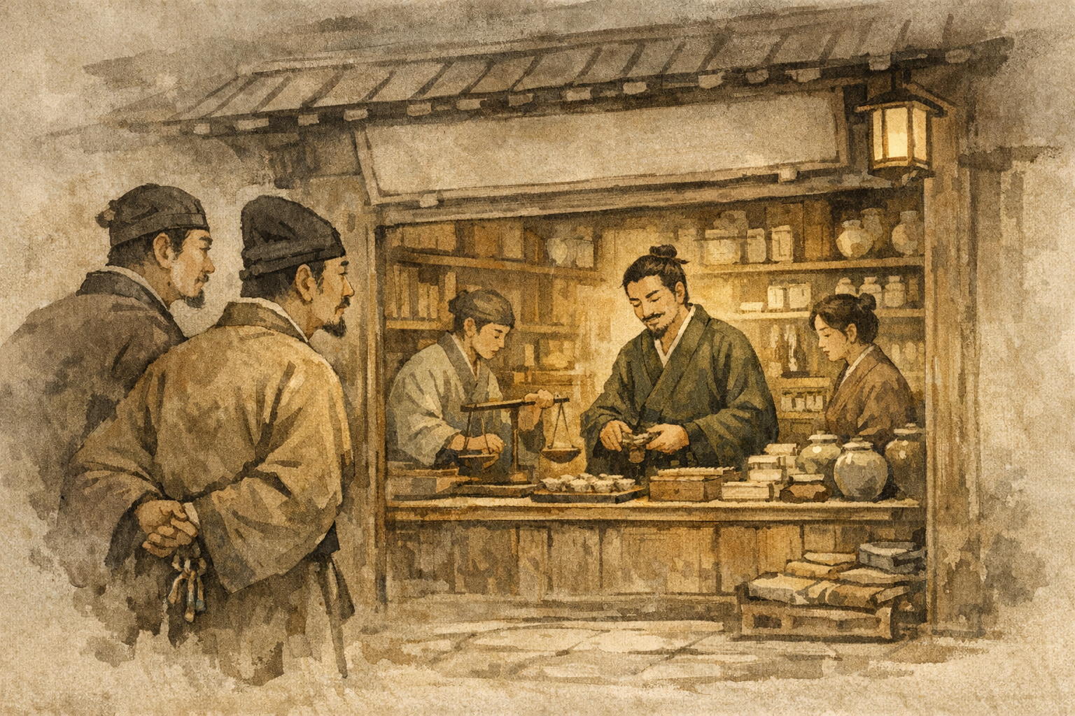 Competitors Notice panel 5 for Hexagram 41, Decrease.