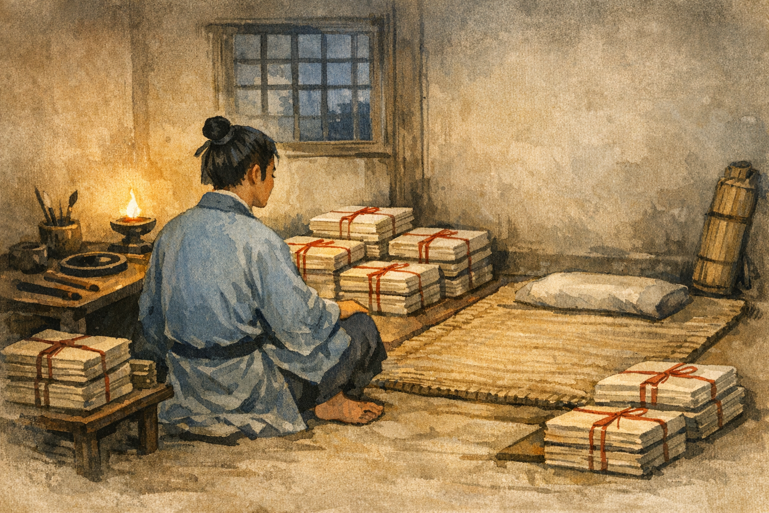 Truth At The Right Moment panel 6 for Hexagram 43, Breakthrough.