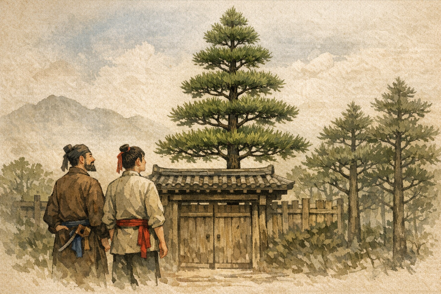 Straighter Than Others panel 4 for Hexagram 46, Pushing Upward.