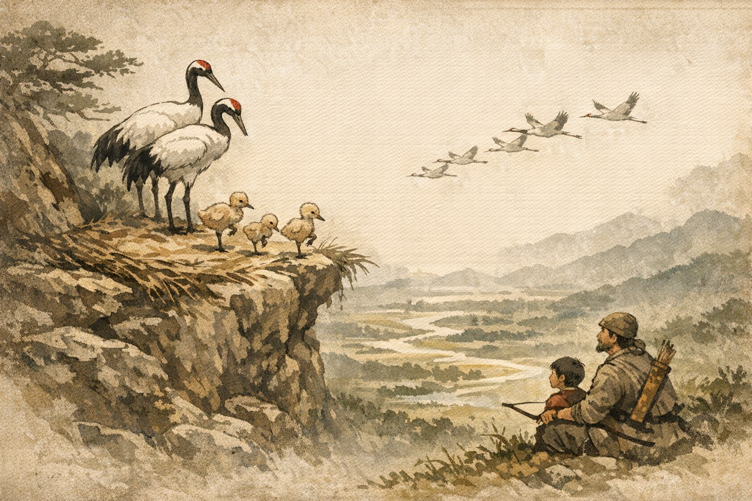 Growing Correctly panel 6 for Hexagram 53, Development.