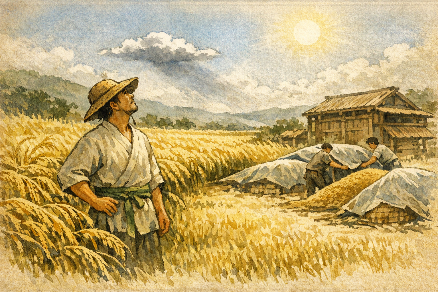 Small Shadow panel 2 for Hexagram 55, Abundance.