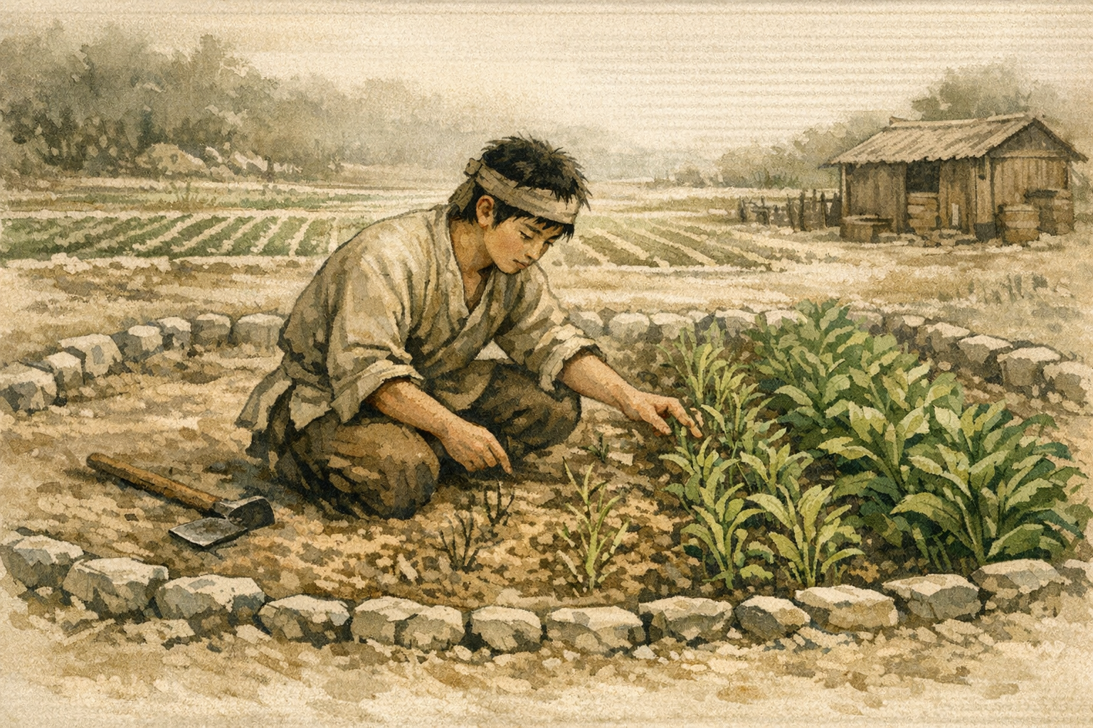 Learning Refusals panel 3 for Hexagram 60, Limitation.