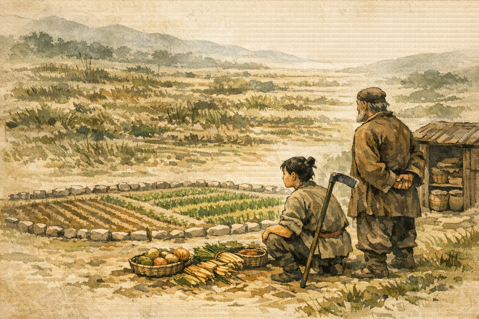 Brother's Ten Plots panel 5 for Hexagram 60, Limitation.